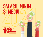 Salariu minim si mediu 2021